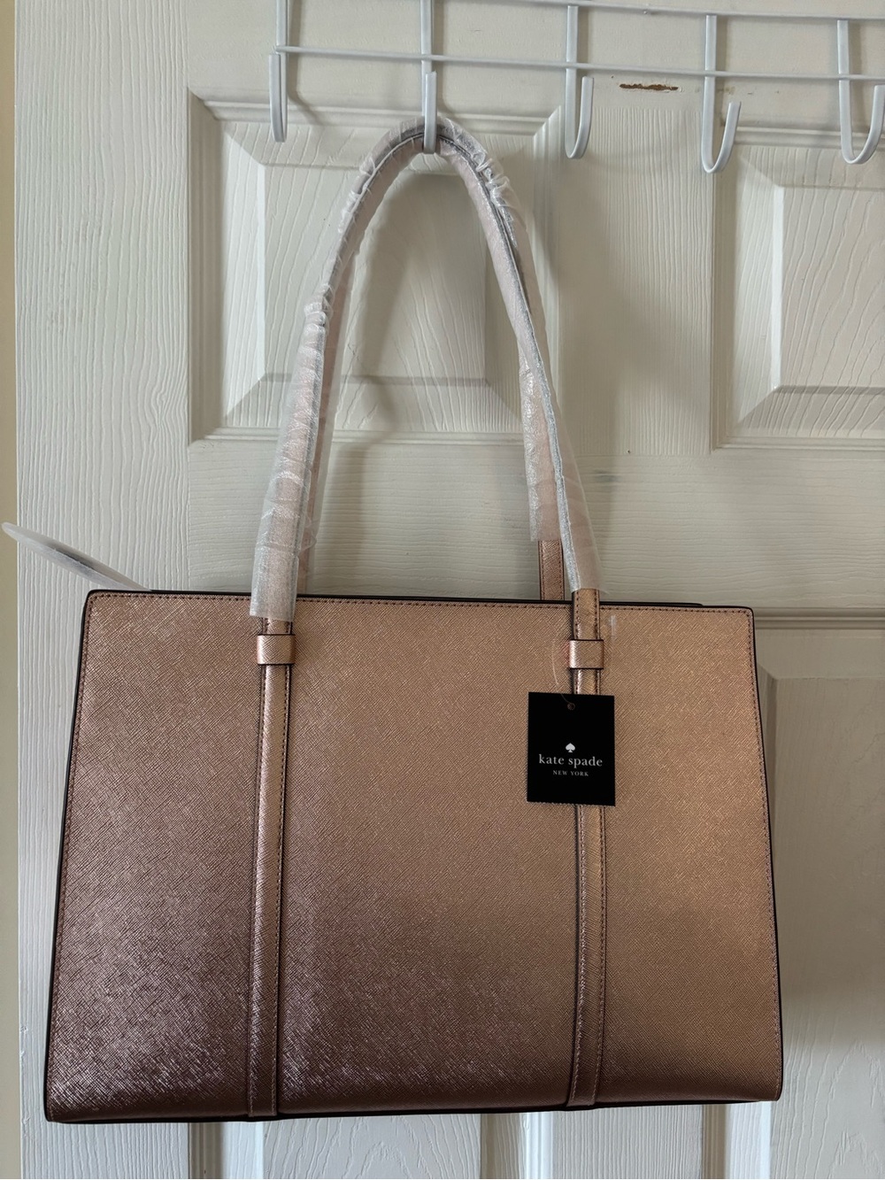 kate spade Metallic Rose Gold Gradient Tote